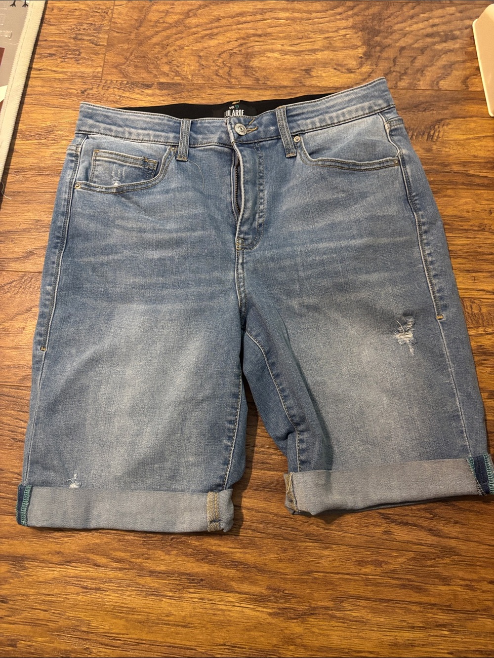 LuLaRoe Light Blue Denim Shorts